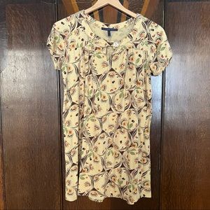 mon petit oiseau dress with keyhole neck, size L